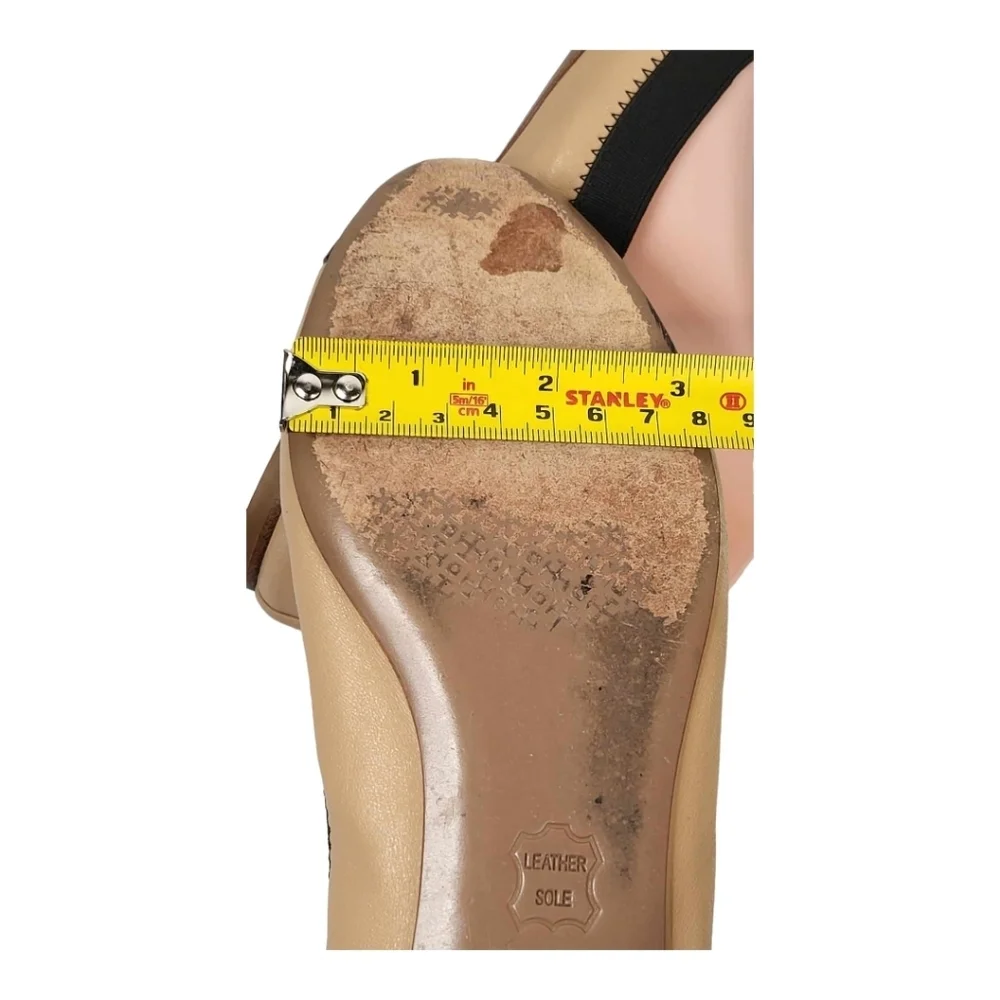 Tory Burch. Jolie‎ Two-Tone Ballet Flat. Size 7 M